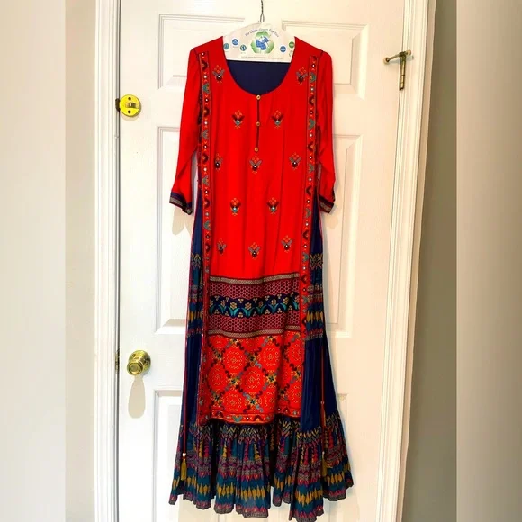 chinese dress ladies Embroidered Ethnic Kurti 42